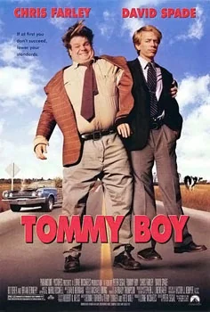 Постер фильма «Увалень Томми» 1995 года